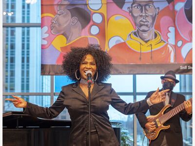 Singing sensation Valerie Phelps at Jazz Kitchen Sunday