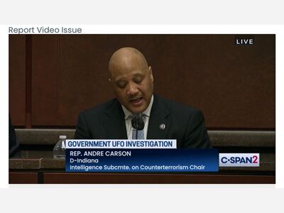 Indiana Rep Andre Carson leads historic hearing about UAPs