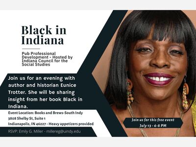 An Evening with Eunice Trotter “Black in Indiana” Author