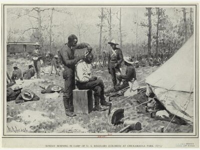 Indiana soldiers stepped into history