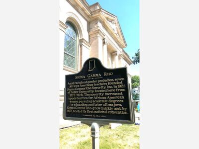 New Marker celebrates Sigma Gamma Rho!