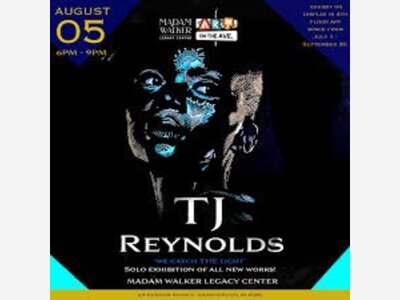 Artist TJ Reynolds Solo Show Opening Friday at Madam Walker