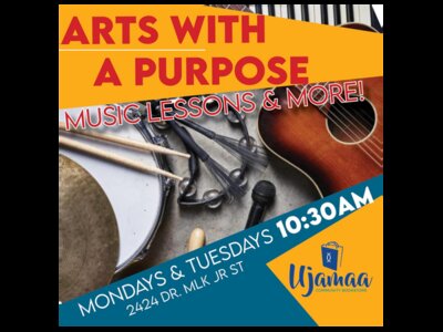 Arts With A Purpose at Ujamma Bookstore 
